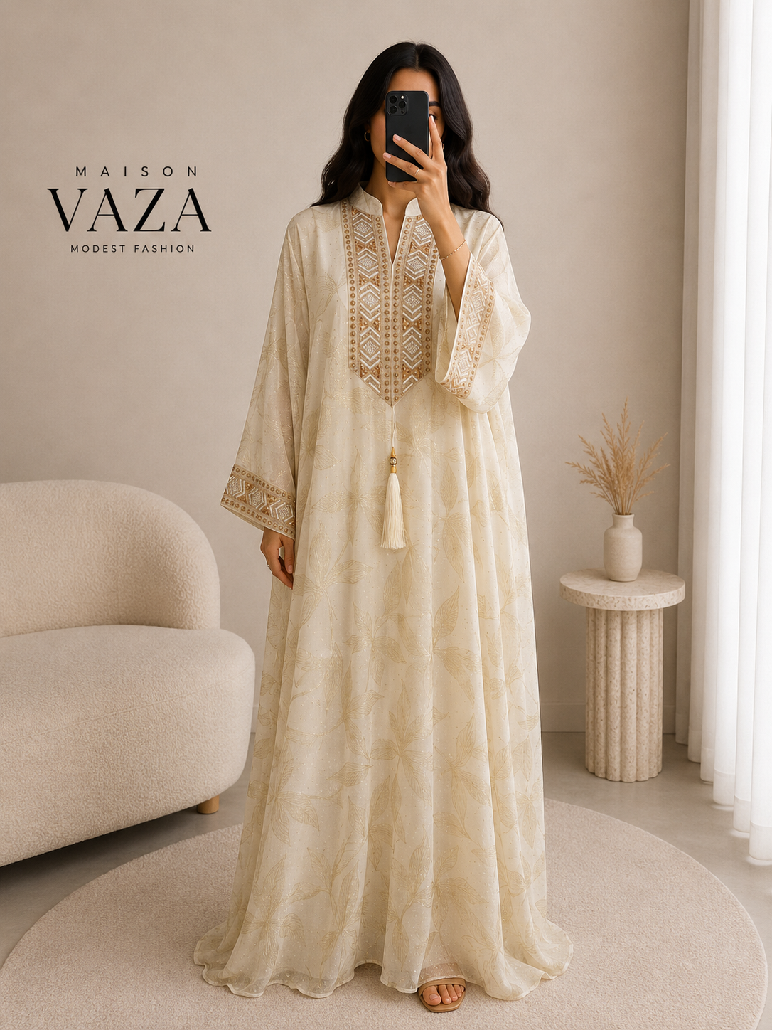 Abaya Beige Prestige